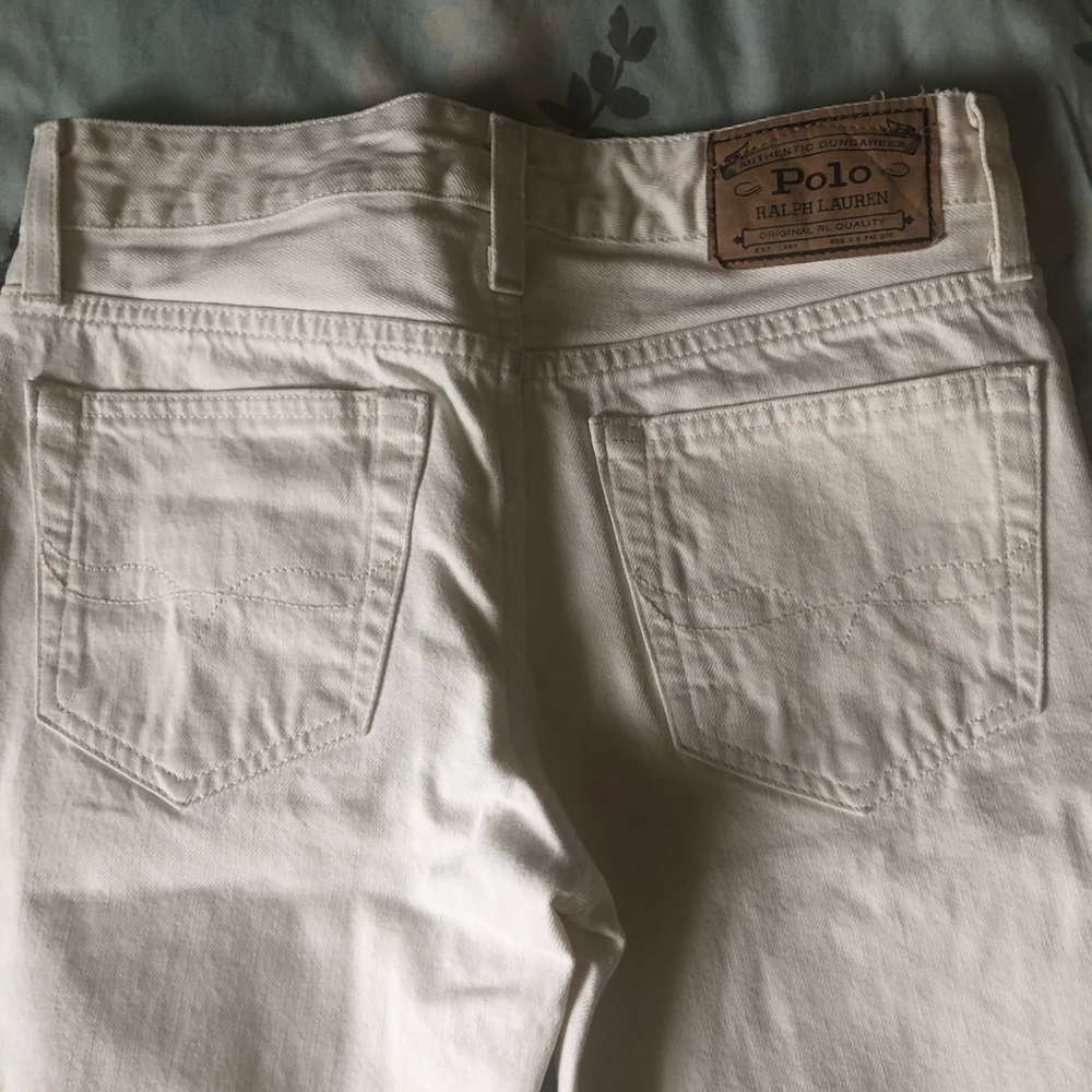White Polo Ralph Lauren boys Pants